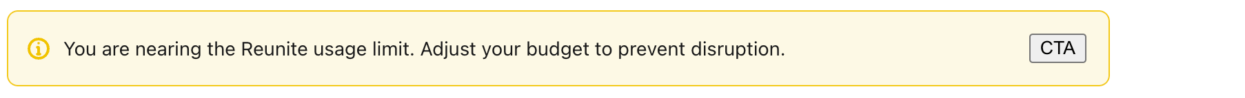 Billing portal notification web component