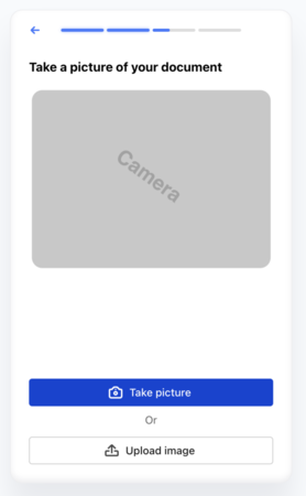 Proof of funds screen 2