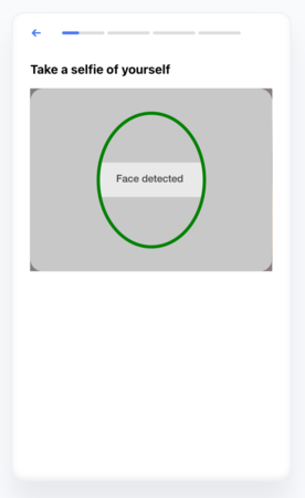 Proof of identity screen 4