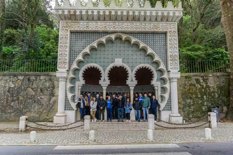 group shot in Sintra